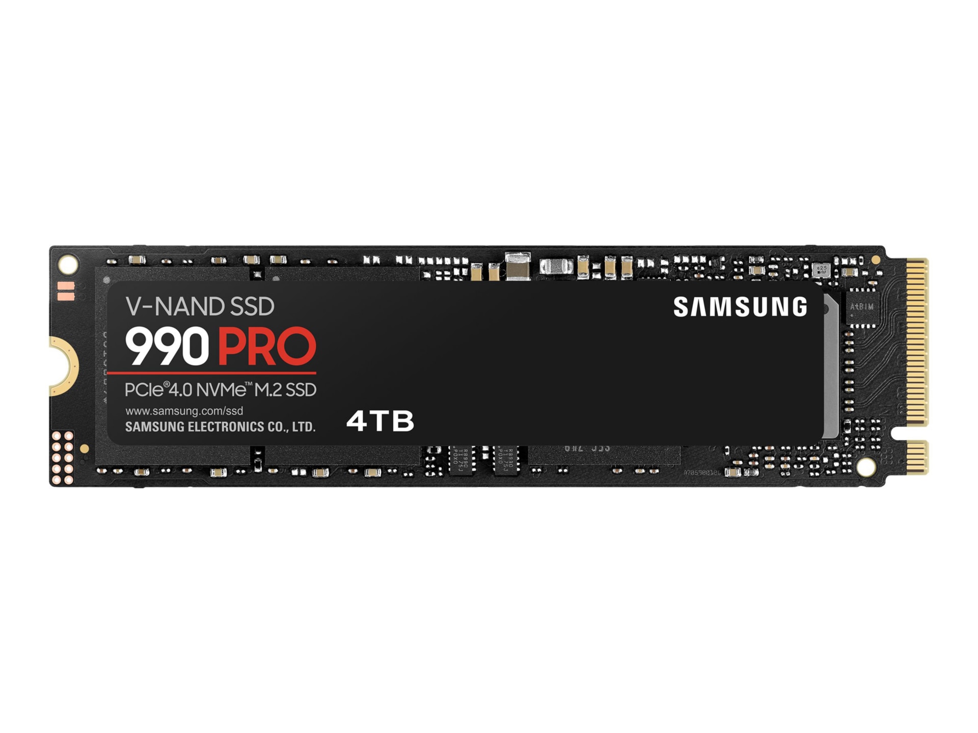 Samsung 990 PRO MZ-V9P4T0BW - SSD - 4 TB - PCIe 4.0 x4 (NVMe)