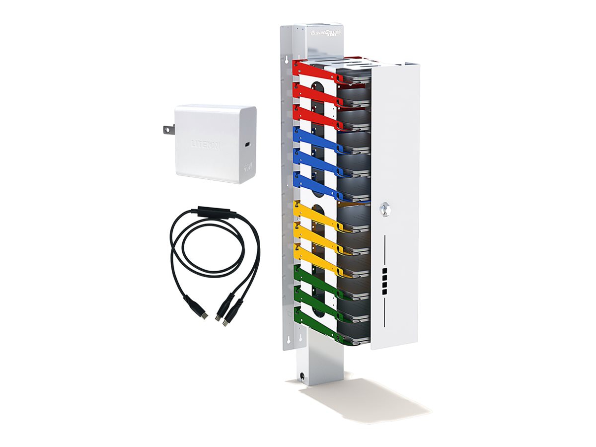 PowerGistics Core24 Cubed shelving system - for 24 notebooks / Chromebooks