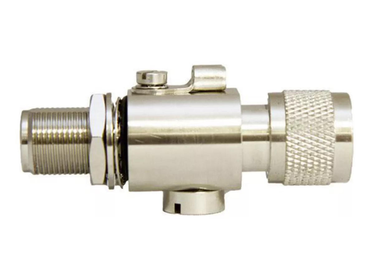 AccelTex Solutions lightning arrester - bulkhead, jack to plug, n-style