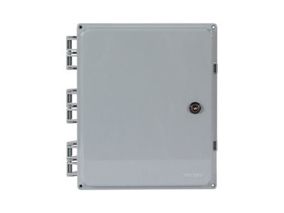 Ventev network device enclosure - NEMA, with solid door, key lock, 12" x 10