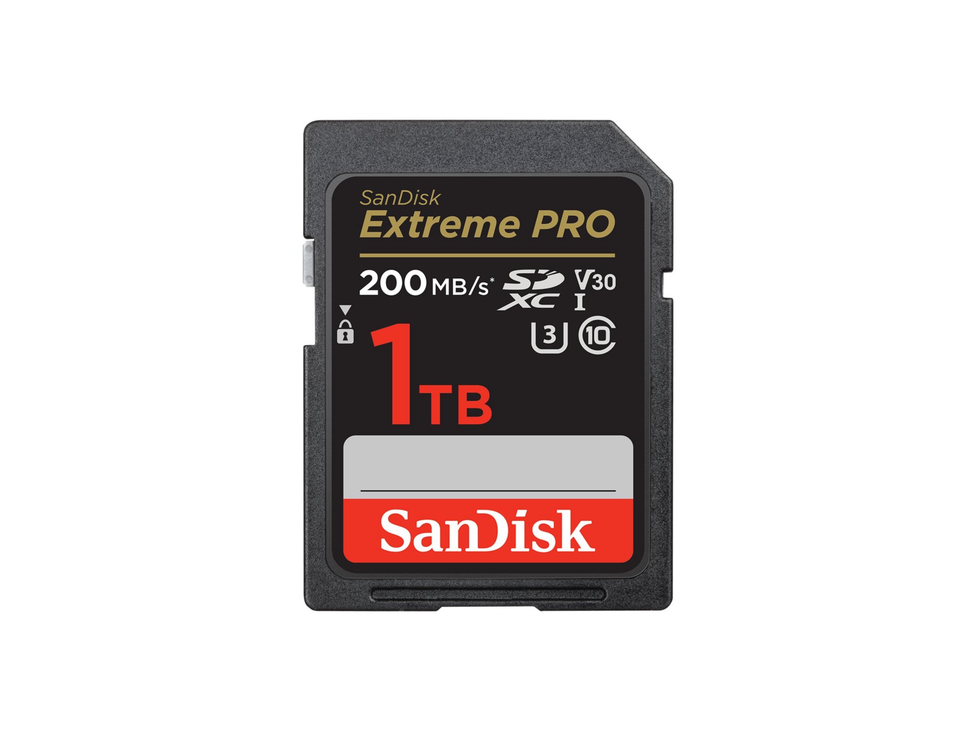 SanDisk Extreme Pro - flash memory card - 1 TB - SDXC UHS-I