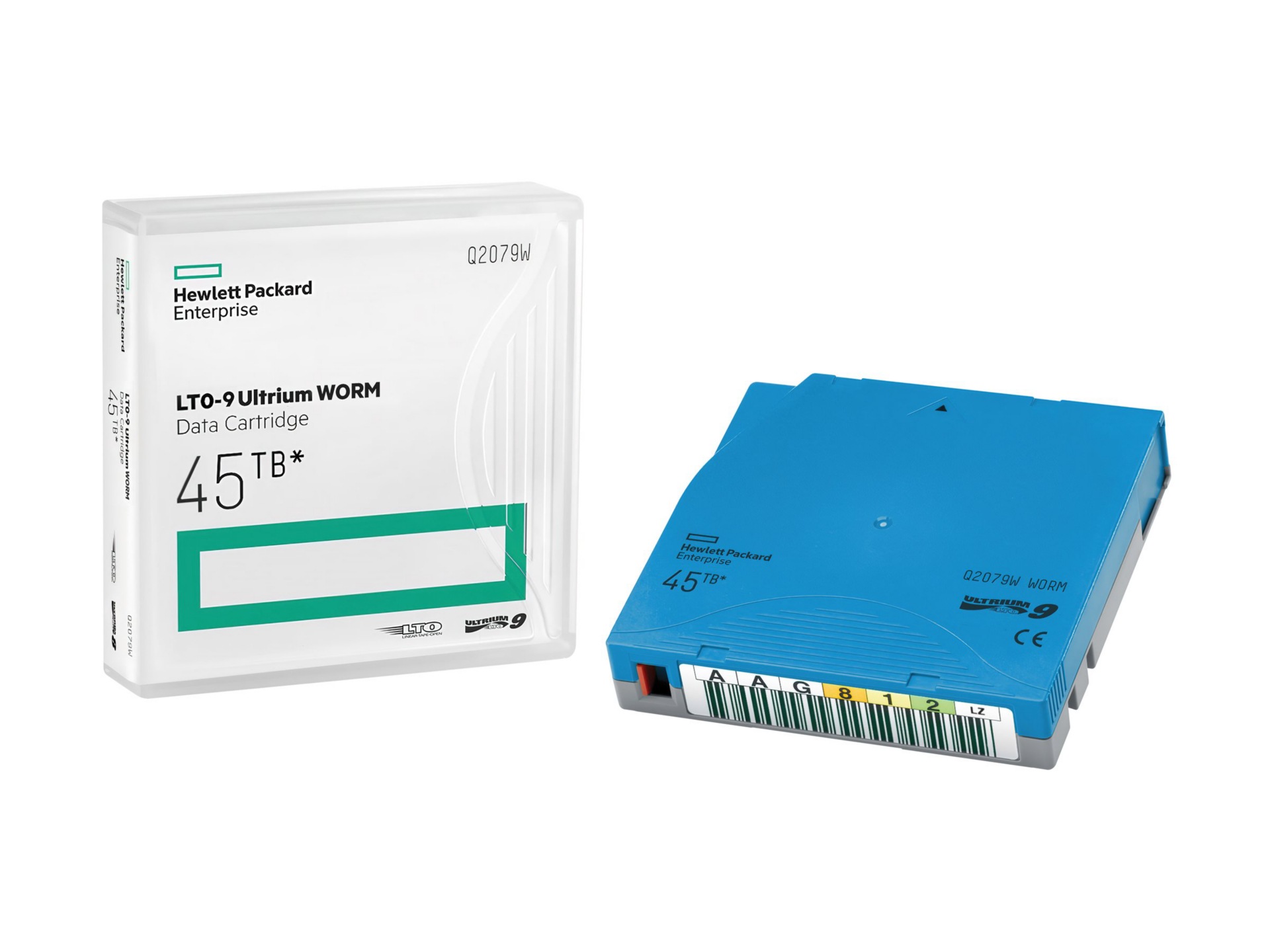 HPE - LTO Ultrium WORM 9 x 20 - 18 TB - storage media
