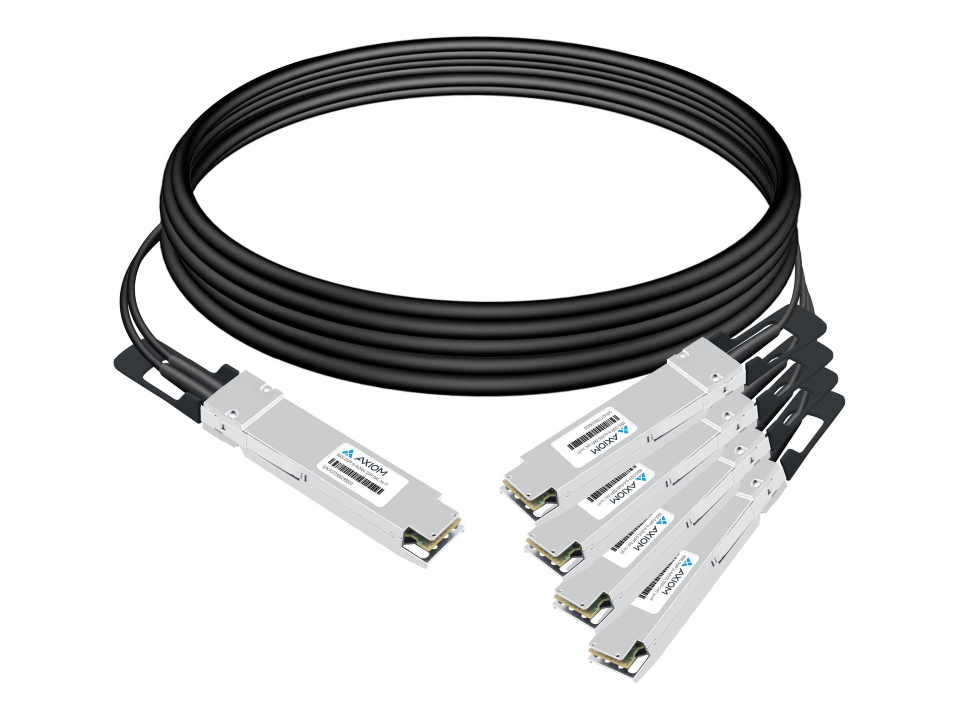 Axiom 800GBase direct attach splitter