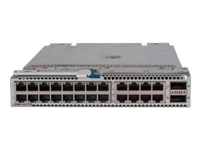 HPE - expansion module - Gigabit Ethernet / 10Gb Ethernet x 24 + QSFP+ x 2