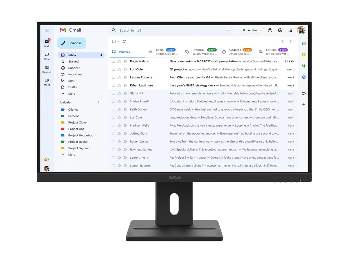 Lenovo ThinkVision E27-40 - LED monitor - Full HD (1080p)