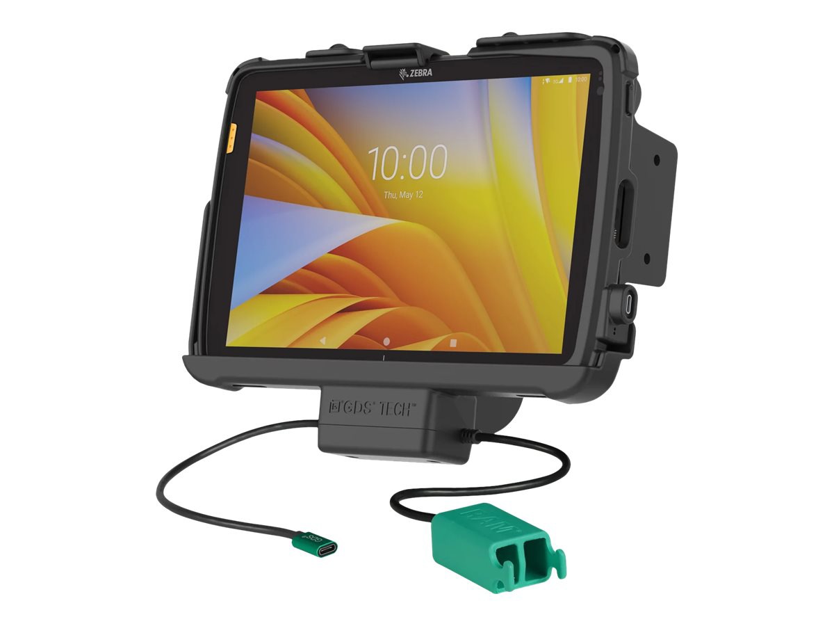 RAM GDS car charging holder - 2 x USB, Pogo - 60 Watt