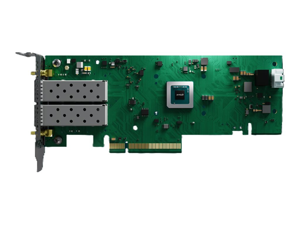 AMD Solarflare X4522 - network adapter - PCIe 5.0 x8 - 50 Gigabit SFP56 x 2