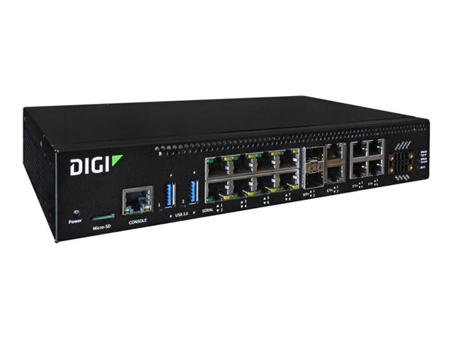 Digi Connect EZ 8 I/O SW Cellular - device server - CMG4, serial server, digital/analog I/O - with 1-year Digi LifeCycle