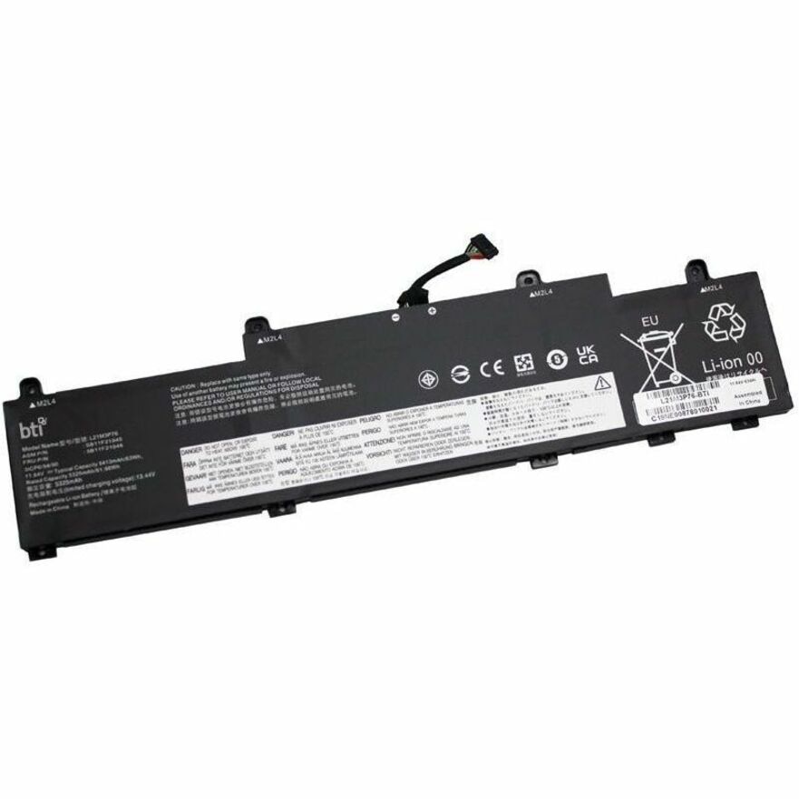 BTI L21M3P76-BTI 11.64V 63WHR LI-ION BATTERY 5B10W51907, 5B11H56346, 5B11M9