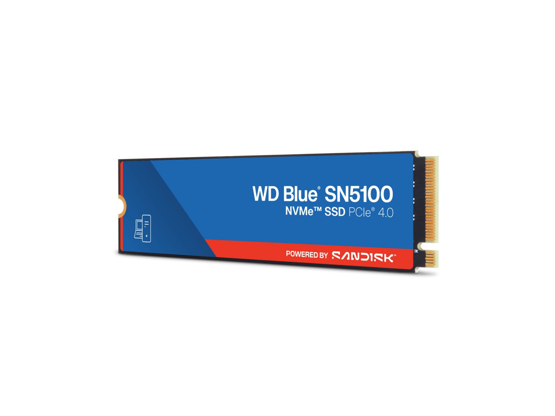 WD Blue SN5100 - SSD - 4 TB - PCIe 4.0 x4 (NVMe)