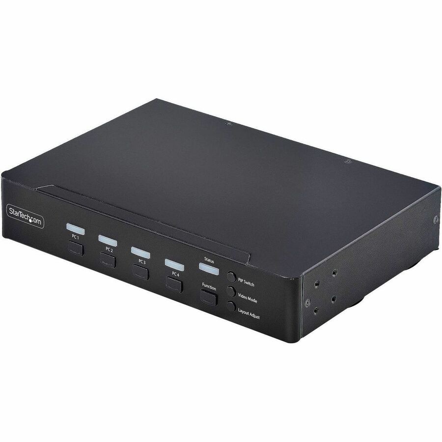 StarTech 4-Port DisplayPort KVM Switch with Mouse Roaming and Multi-View /