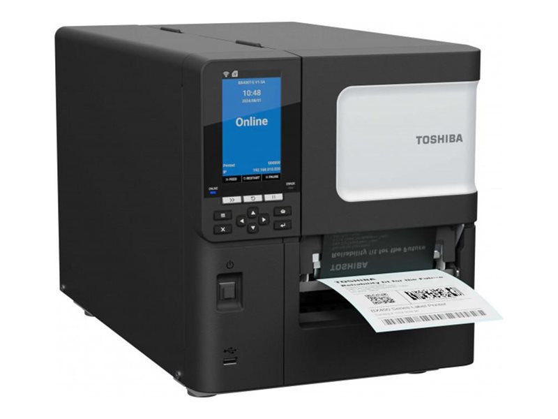 Toshiba BX410T-TS02-QM-S - label printer - B/W - direct thermal / thermal t
