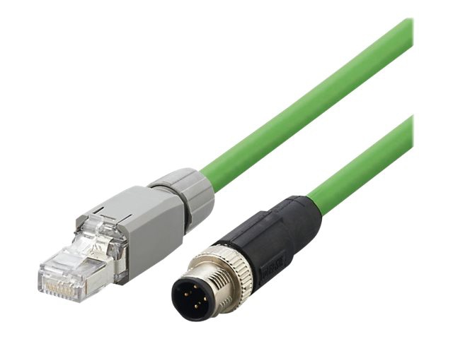 ifm E12491 - network cable - 5 m - green
