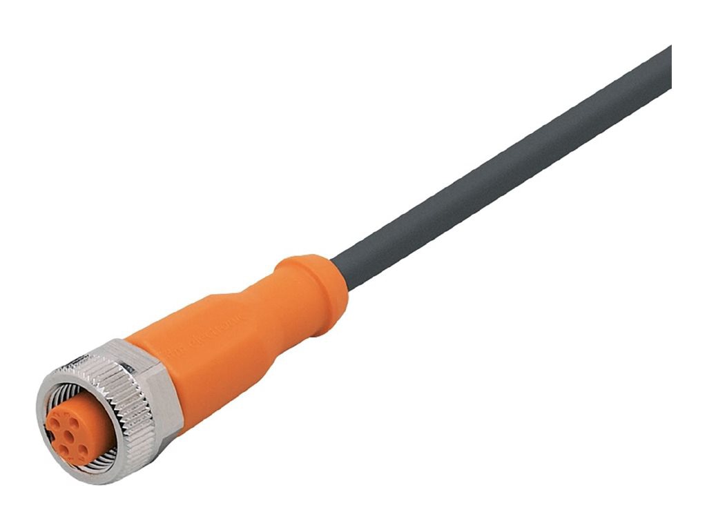 ifm EVC071 - power cable - 5 pin M12 to bare wire - 16.4 ft