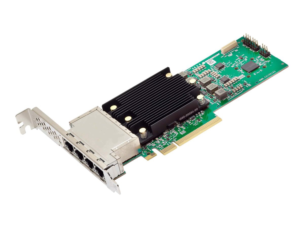 Broadcom 57412 - network adapter - PCIe 3.0 x8 - 10Gb Ethernet x 4