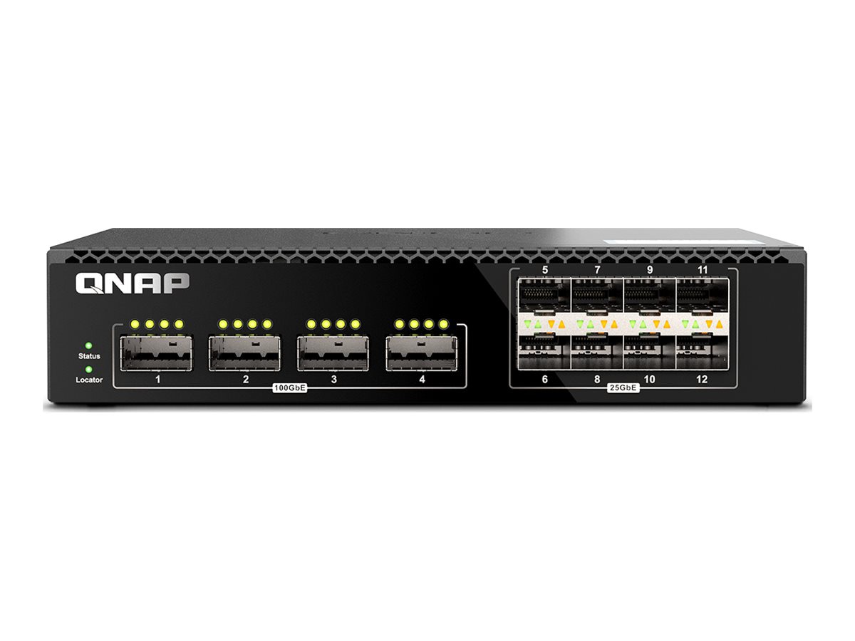QNAP QSW-M7308R-4X - switch - 12 ports - managed - rack-mountable