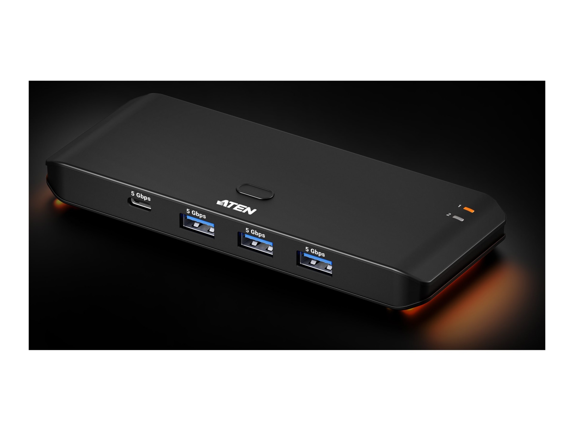 ATEN - USB peripheral sharing switch - 4 x 2