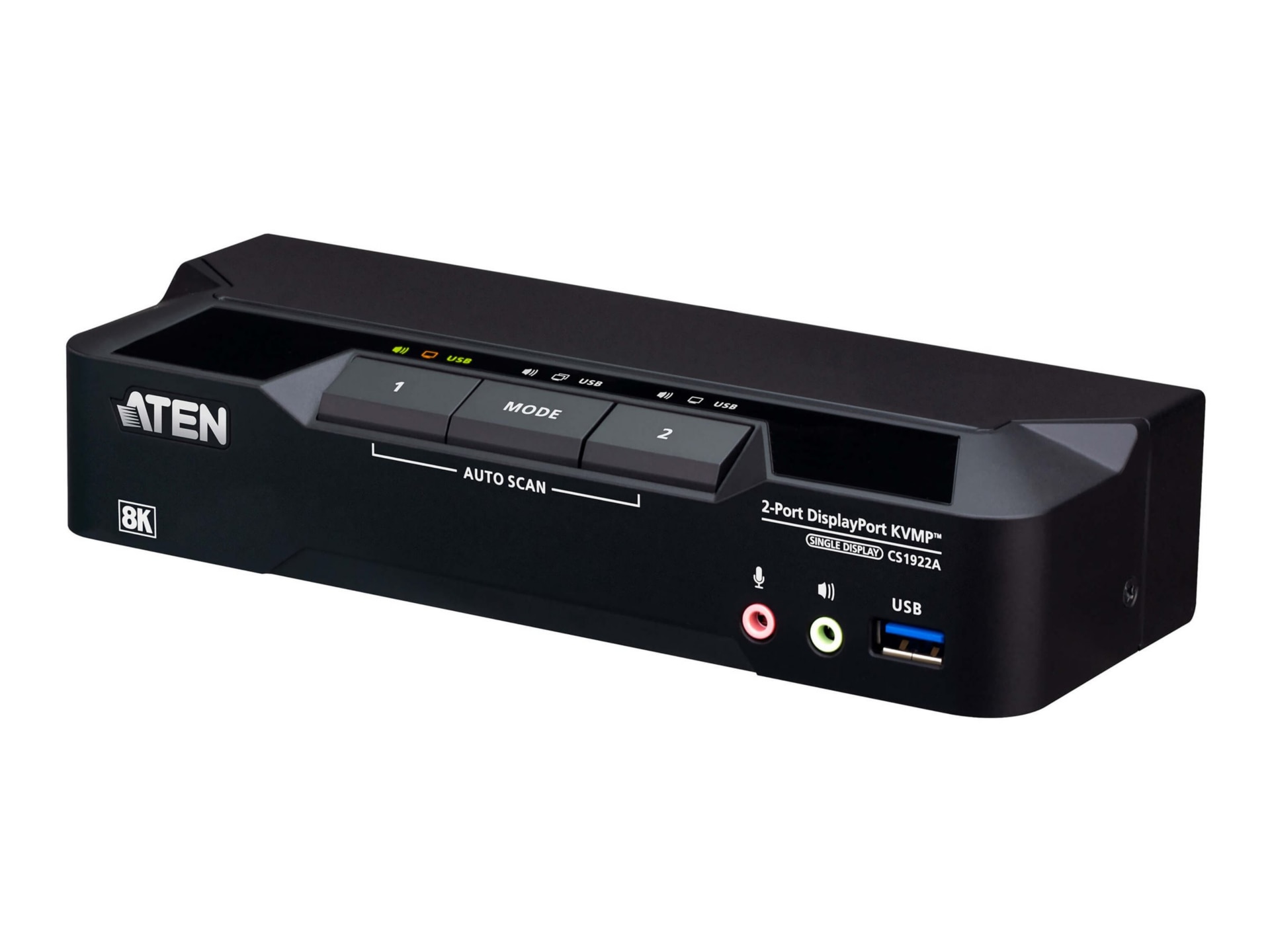 ATEN CS1922A - KVM / audio / USB switch - 2 ports
