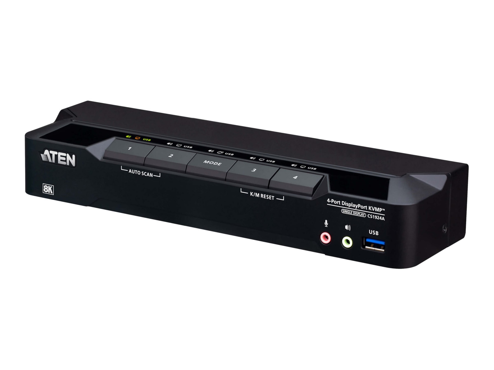 ATEN CS1924A - KVM / audio / USB switch - 4 ports