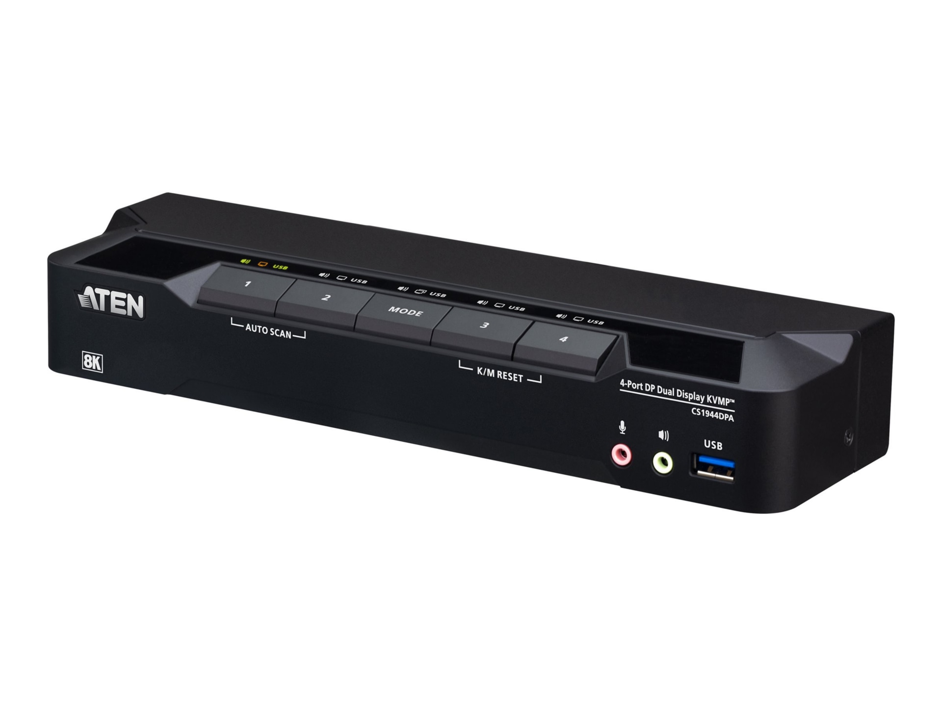ATEN CS1944DPA - KVM / audio / USB switch - 4 ports