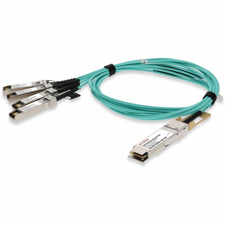 Proline Cisco QSFP-4SFP25G-AOC15M Compatible TAA Compliant 100GBase-AOC QSF