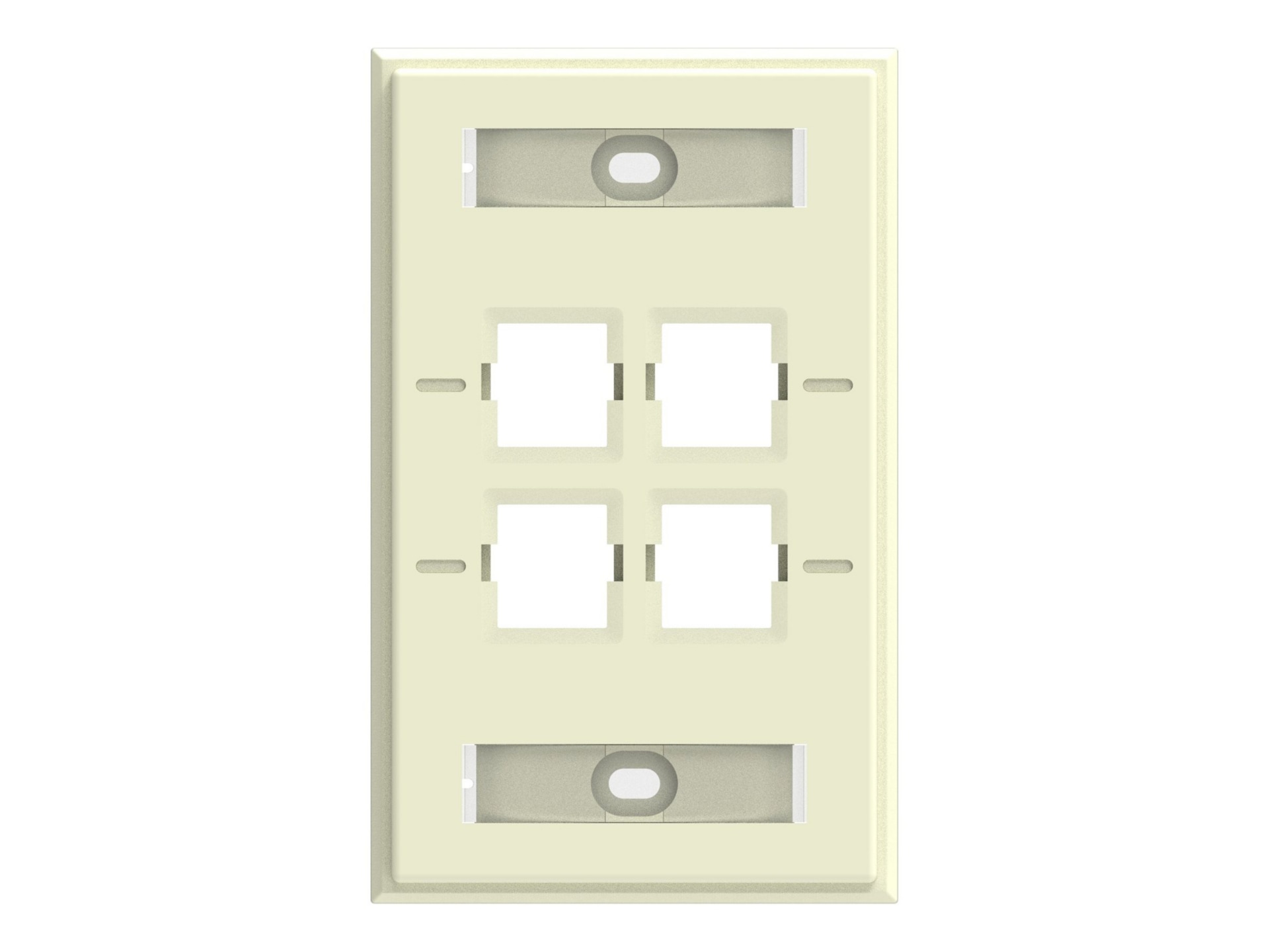 CommScope FP-LBL-4P-246 - faceplate - labeled