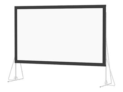Da-Lite Heavy Duty Fast-Fold Deluxe projection screen with legs - 189" (189