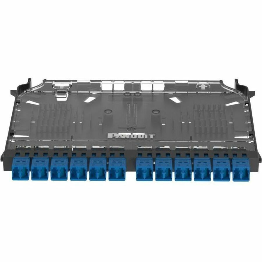 Panduit HD Flex LC Splice Cassette OS2, 24 Fiber Discrete Pigtail, Std IL