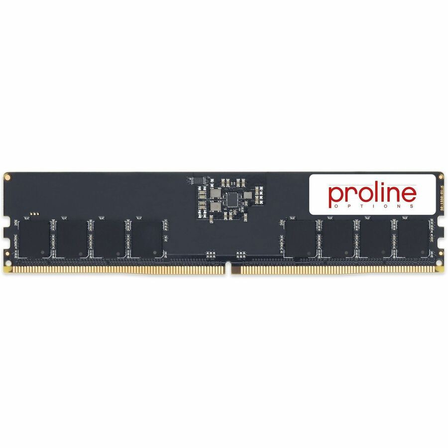 Proline 16GB DDR5-5600MHz Unbuffered Single Rank x8 1.1V 288-pin UDIMM ECC
