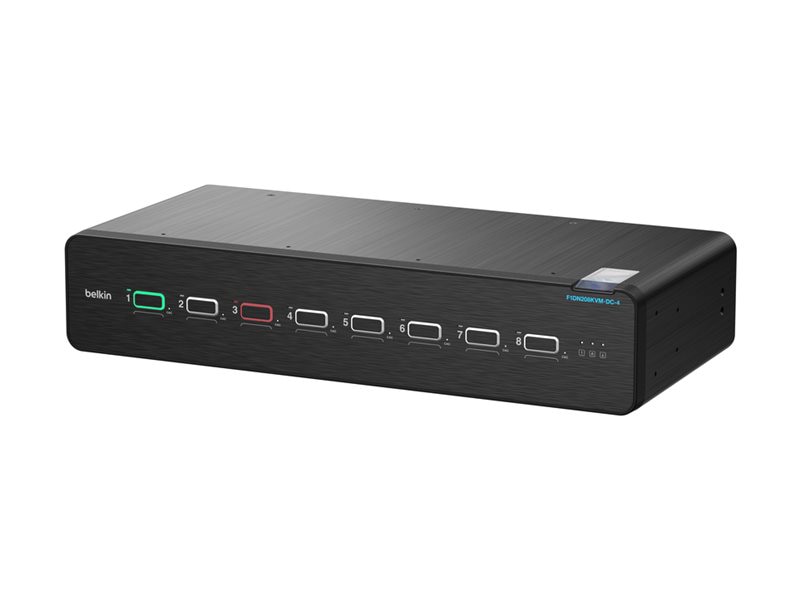 Belkin Universal Secure - KVM / audio switch - 8 ports - TAA Compliant