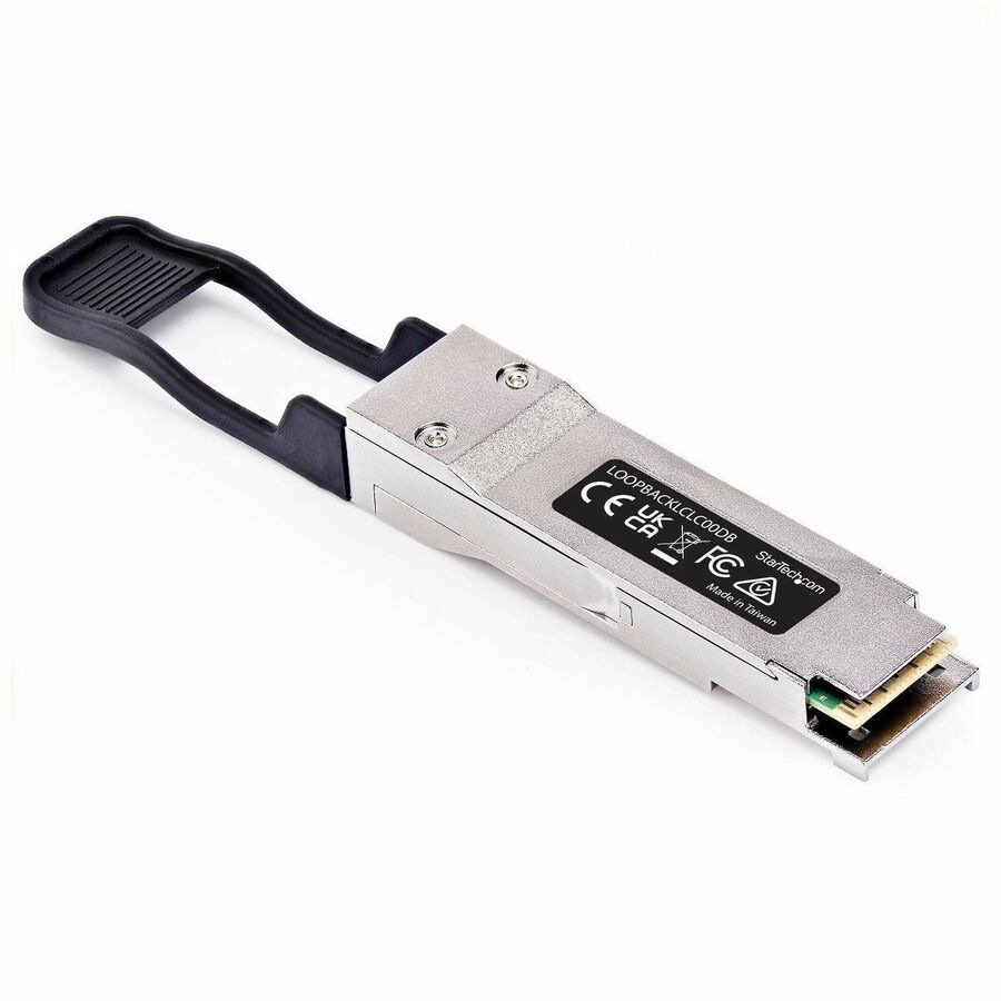 StarTech QSFP28 Loopback Module, 100G Passive QSFP28 Loopback Adapter, QSFP Port Tester - MSA Compliant