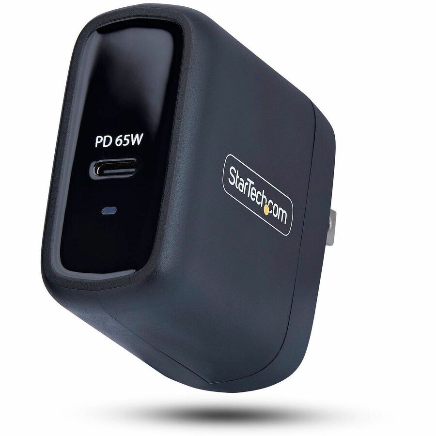 StarTech 65W USB-C GaN Laptop Charger, Power Adapter Brick for Dell, XPS, H