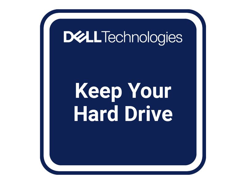 Dell 3Y Keep Your Hard Drive - extended service agreement - 3 years
