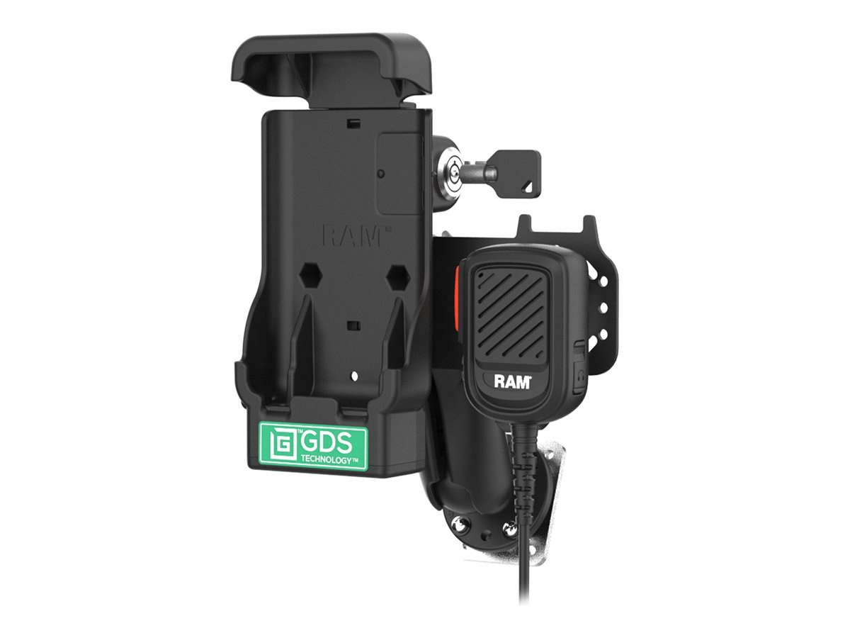 RAM GDS - microphone accessory kit for cellular phone - locking, ESChat & Z