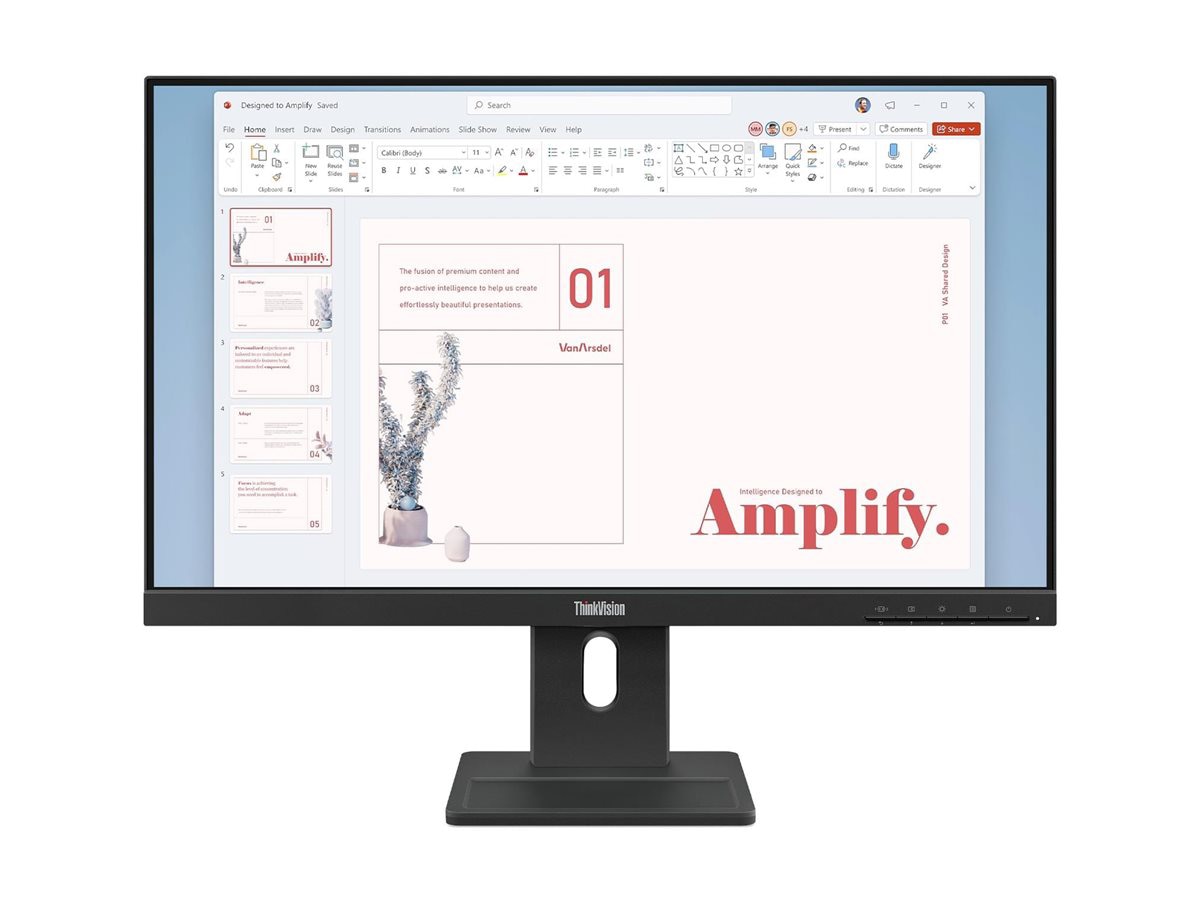 Lenovo ThinkVision E24-40 - LED monitor - Full HD (1080p) - 24"