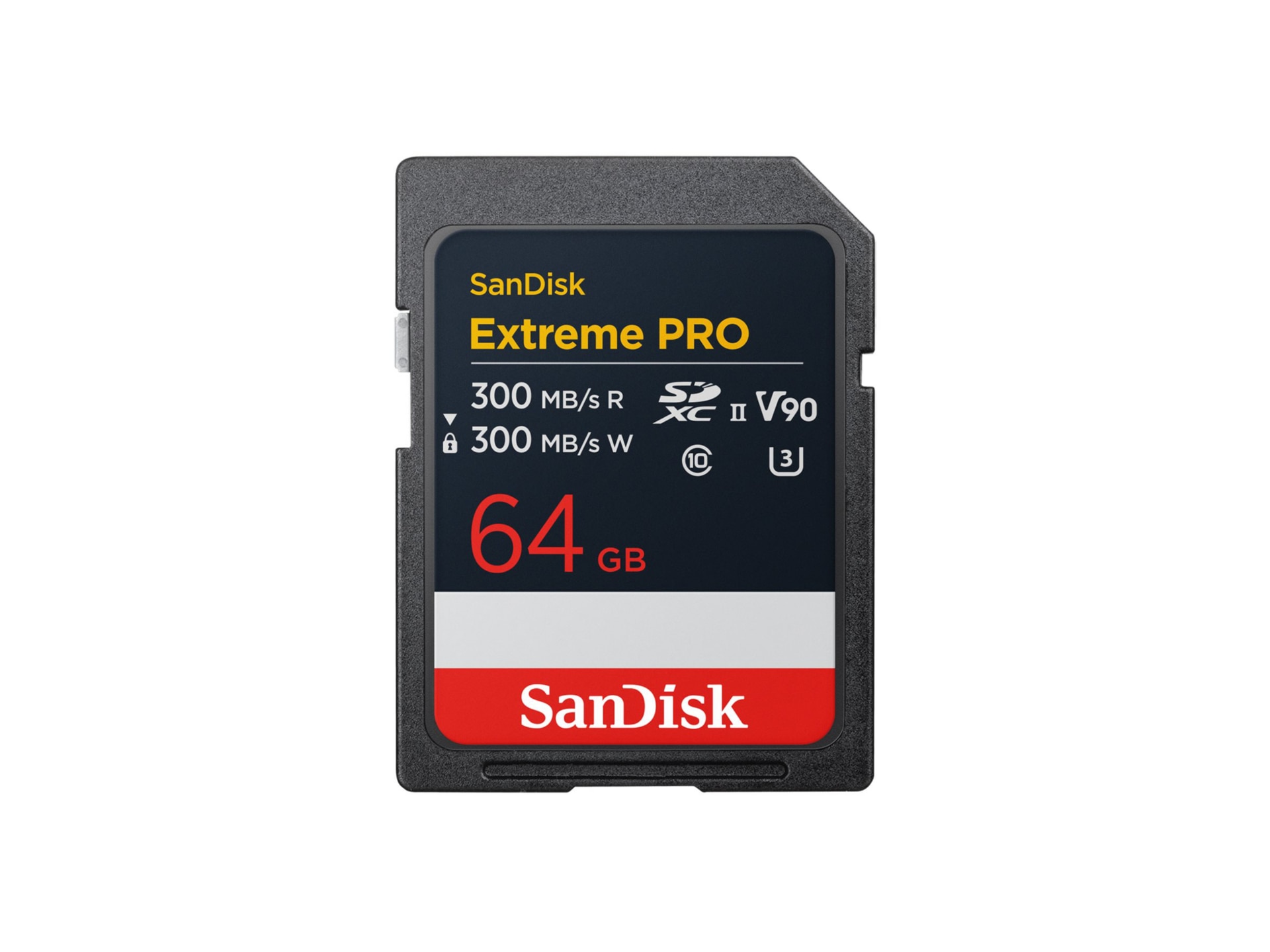 SanDisk Extreme PRO - flash memory card - 64 GB - SDXC UHS-II