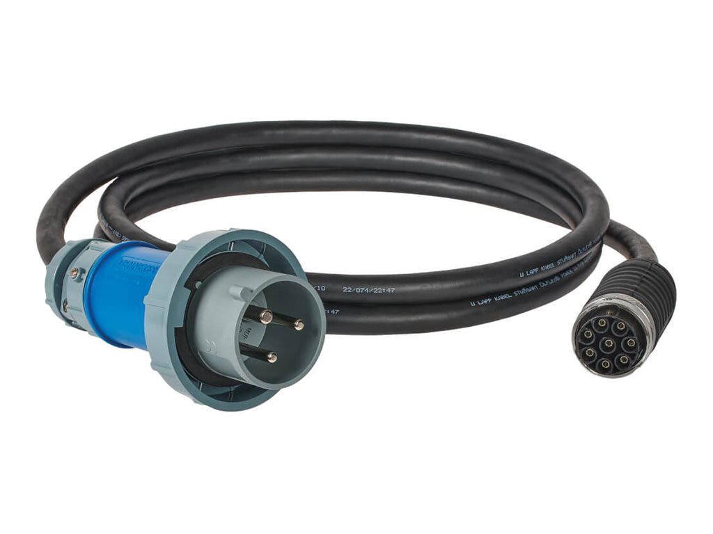 Eaton - power cable - IEC 60309 360P6W to 8-pin Souriau UTG - 3.05 m