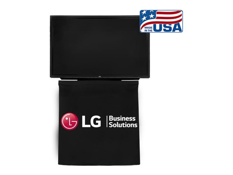 Jelco - case drape kit for plasma panel - with custom black or white custom