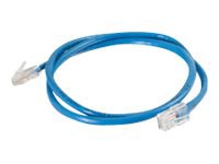Quiktron Value Series patch cable - 3 ft - blue