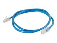 Quiktron Value Series patch cable - 10 ft - blue