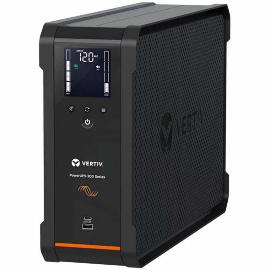 Vertiv PowerUPS 200 Premium PSA6S-1500LVT, 1440VA/915W, AVR, User-Replaceab