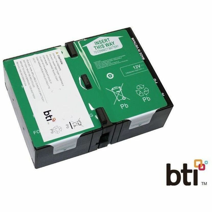 BTI APCRBC165-SLA165 24V 2-CELL LEAD ACID UPS BATTERY FOR APCRBC165 RBC165