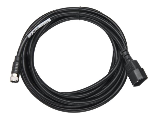 Zebra - serial / power cable - 4 pin M12 to IEC connector - 3.5 m