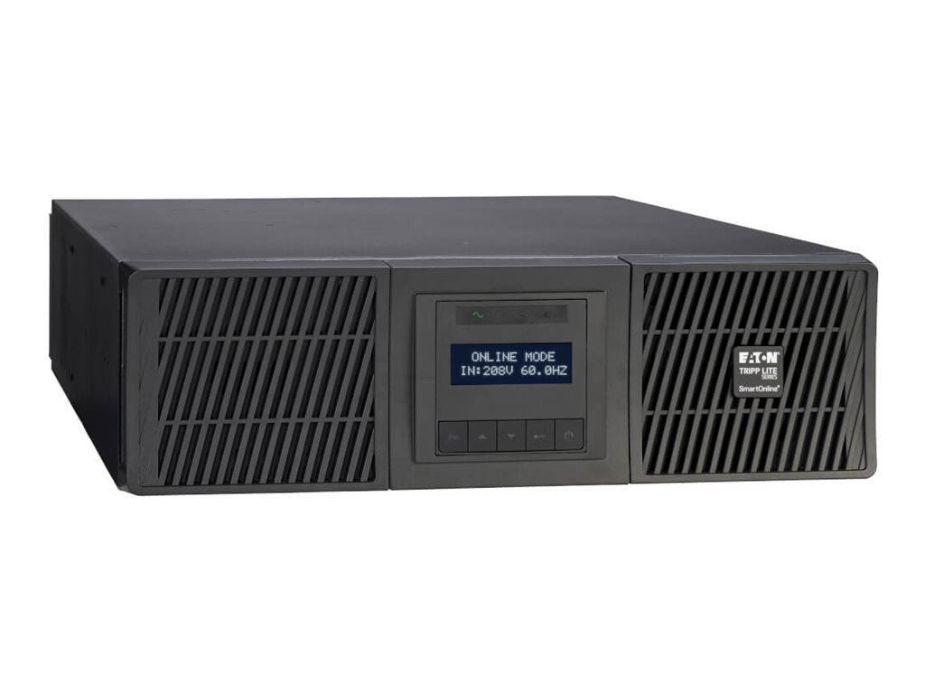 Eaton Tripp Lite Series UPS Smart Online 6000VA 5400W 208V 2 L6-20R, 2 L6-3