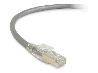 Black Box GigaBase 3 patch cable - TAA Compliant - gray
