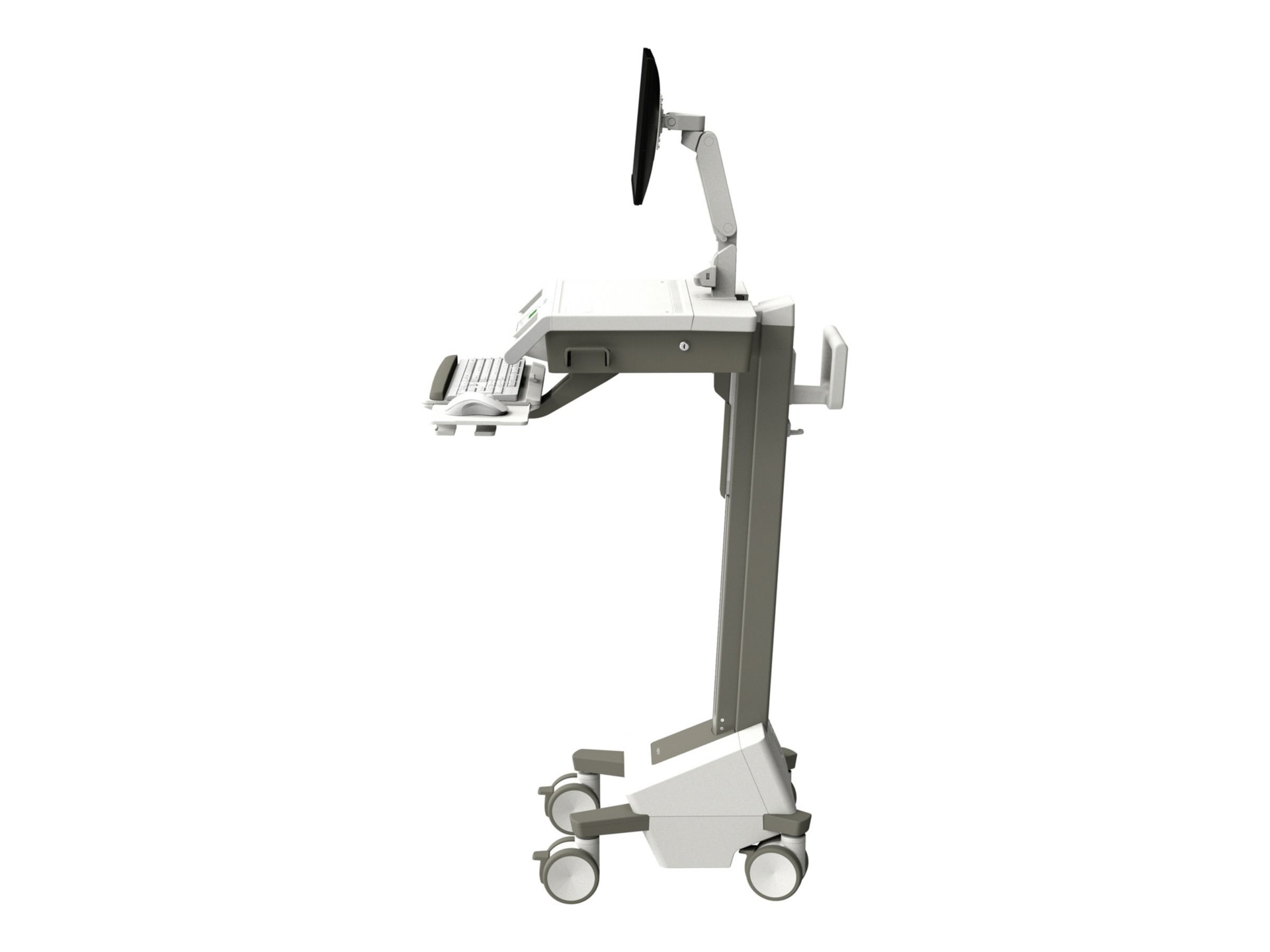 Ergotron Mosaic cart - Electric Lift - for LCD display / keyboard / mouse /
