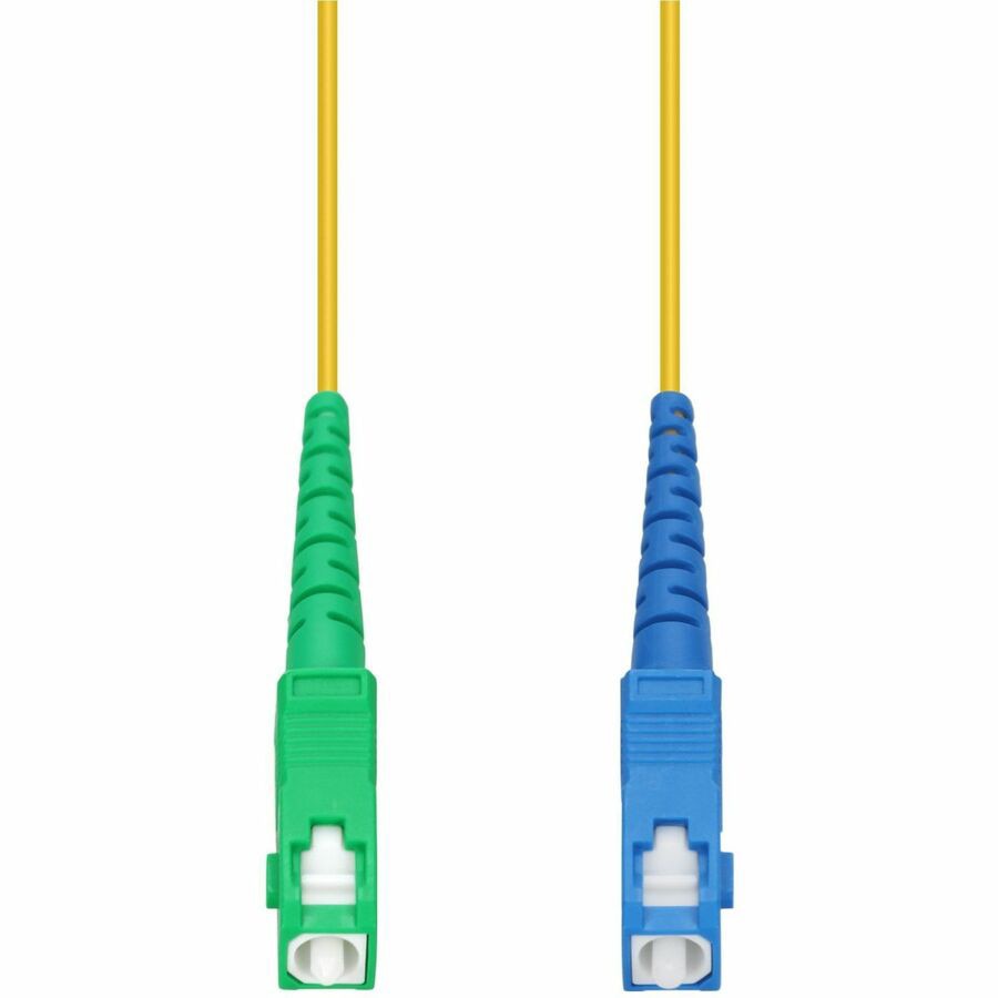Proline 0.5m ASC to SC Yellow OS2 Simplex OFNR (Riser-Rated) SMF Fiber Patc