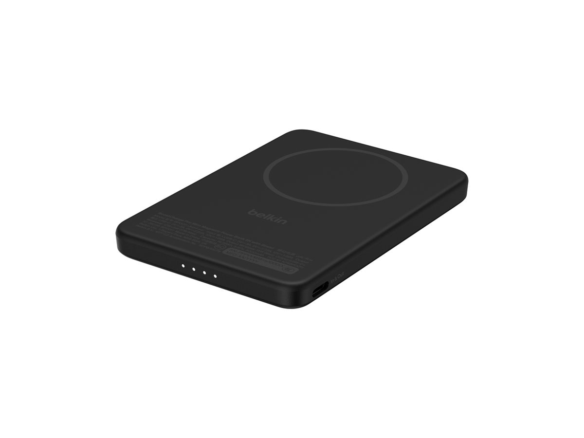 Belkin BoostCharge wireless power bank - slim , magnetic - USB-C - 15 watt