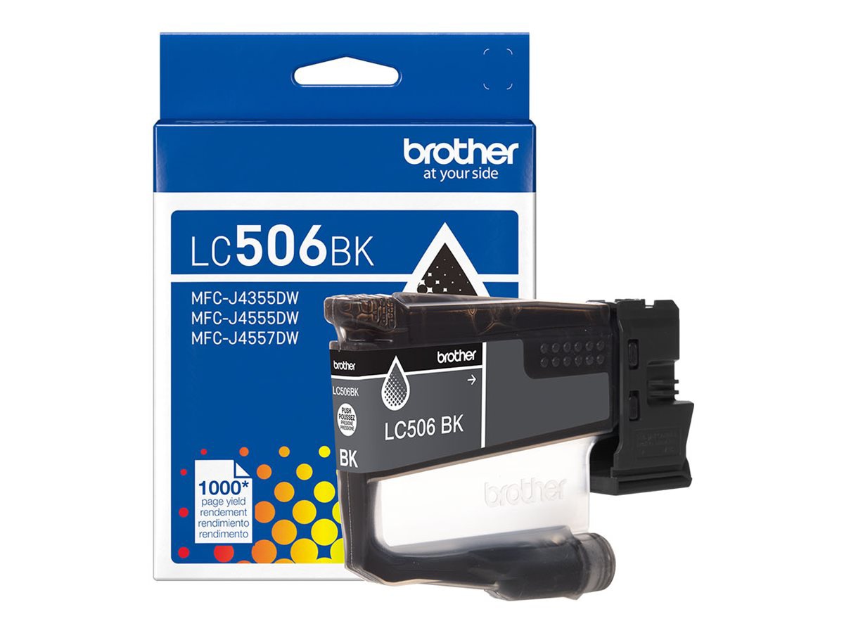 Brother LC506BK - black - original - ink cartridge