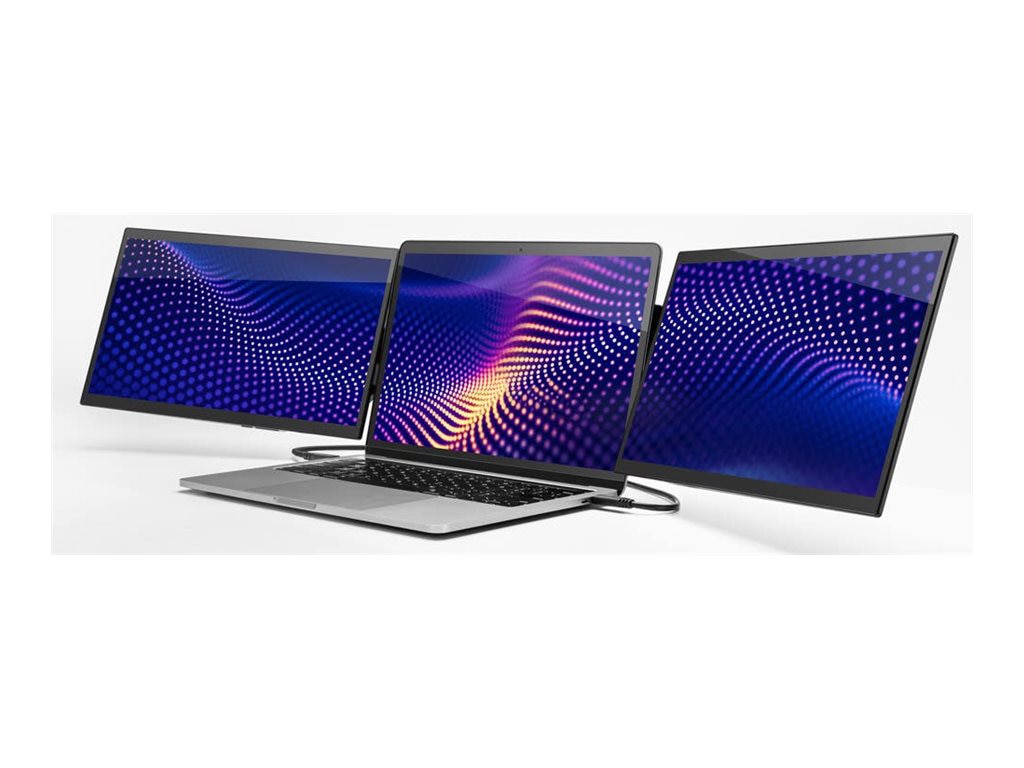 Luxor SideTrak Swivel Pro Triple - LED monitor - Full HD (1080p) - 13.3"